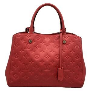 Louis Vuitton Montaigne MM Monogram Empreinte Handbag M41194